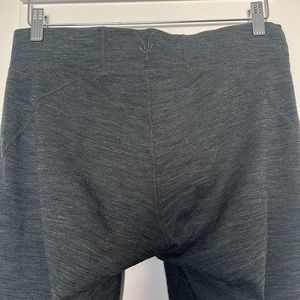 Ibex Thick Leggings Heather Grey Wool